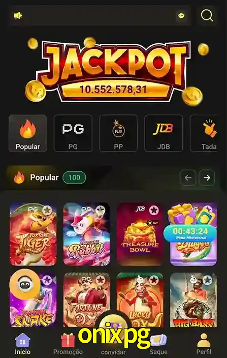 Promoções Especiais no onixpg App